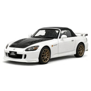 MotorHelix Honda 2005 S2000 AP2 MUGEN Platinum Weiß Pearl 1:18 – Sammler-Modellauto aus Druckguss