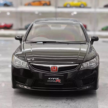 [MotorHelix] 1:18 Honda 2007 Civic Type R FD2 Black Model Car Die-Cast