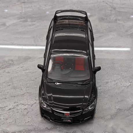[MotorHelix] 1:18 Honda 2007 Civic Type R FD2 Black Model Car Die-Cast