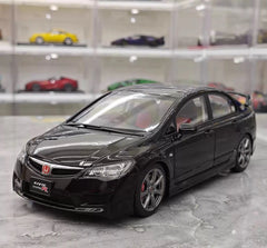 [MotorHelix] 1:18 Honda 2007 Civic Type R FD2 Black Model Car Die-Cast