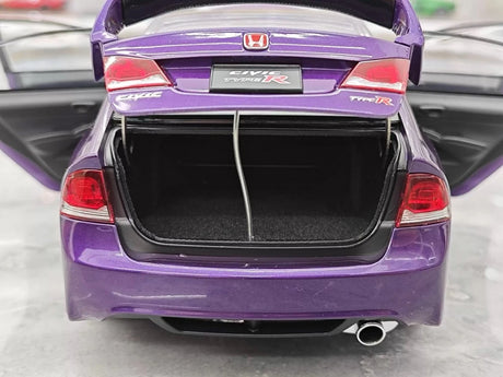 [MotorHelix] 1:18 Honda 2007 Civic Type R FD2 Purple Model Car Die-Cast