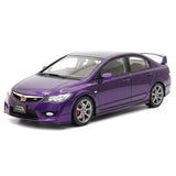 [MotorHelix] 1:18 Honda 2007 Civic Type R FD2 Purple Model Car Die-Cast