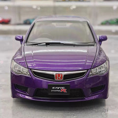 [MotorHelix] 1:18 Honda 2007 Civic Type R FD2 paars modelauto Die-Cast