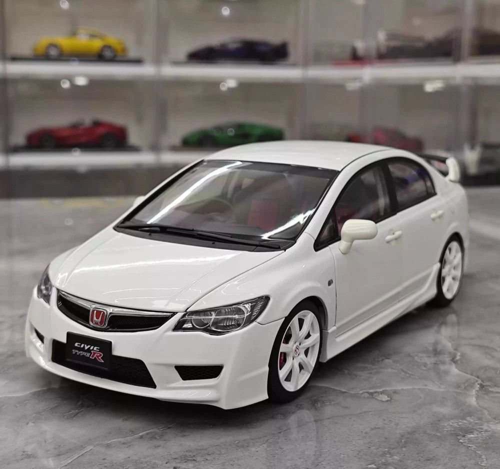 [MotorHelix] 1:18 Honda 2007 Civic Type R FD2 ホワイト モデルカー Die-Cast