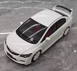 [MotorHelix] 1:18 Honda 2007 Civic Type R FD2 valkoinen pienoismalli Die-Cast