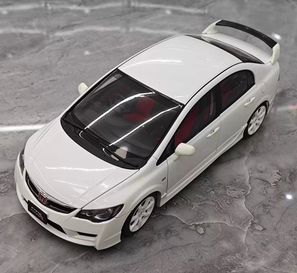 [MotorHelix] 1:18 Honda 2007 Civic Type R FD2 ホワイト モデルカー Die-Cast