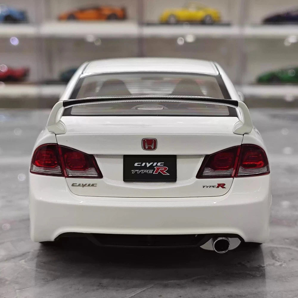 [MotorHelix] 1:18 Honda 2007 Civic Type R FD2 ホワイト モデルカー Die-Cast