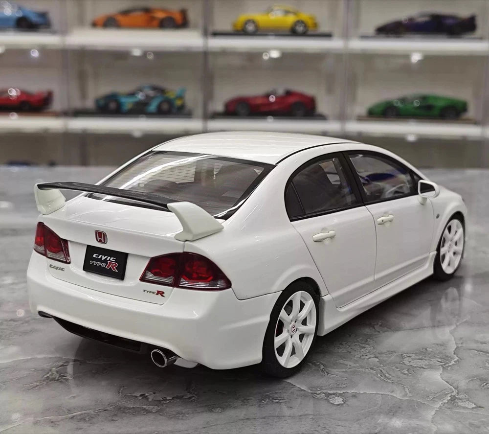 [MotorHelix] 1:18 Honda 2007 Civic Type R FD2 ホワイト モデルカー Die-Cast
