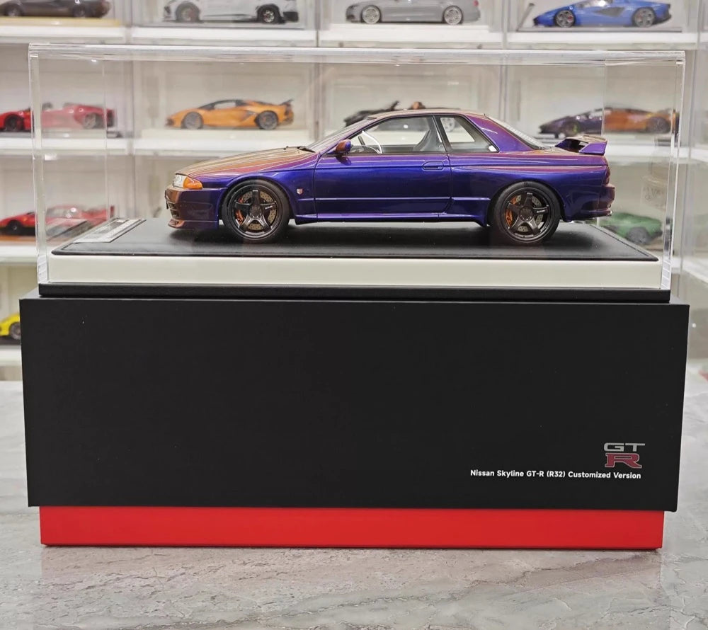 [MotorHelix] 1:18 Nissan 1990 Skyline GTR R32 Gradient Model Car Resin