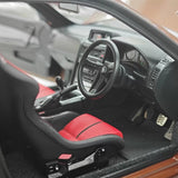 [MotorHelix] 1:18 Nissan 1999 Skyline GTR R34 Brown Model Car Die-Cast