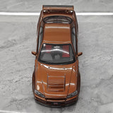 [MotorHelix] 1:18 Nissan 1999 Skyline GTR R34 Brown Model Car Die-Cast