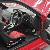 [MotorHelix] 1:18 Nissan 1999 Skyline GTR R34 rosso modellino di auto Die-Cast