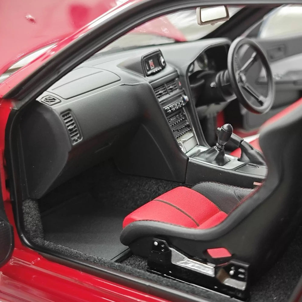 [MotorHelix] 1:18 Nissan 1999 Skyline GTR R34 Red Model Car Die-Cast