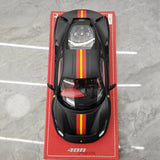 [MR Collection] 1:18 Ferrari 2019 488 Pista Black Model Car Resin