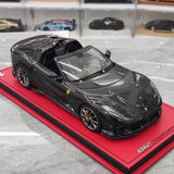[MR Collection] 1:18 Ferrari 2022 812 Competizione Aperta Black Model Car Resin