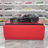 [MR Collection] 1:18 Ferrari 2022 812 Competizione Aperta Black Model Car Resin