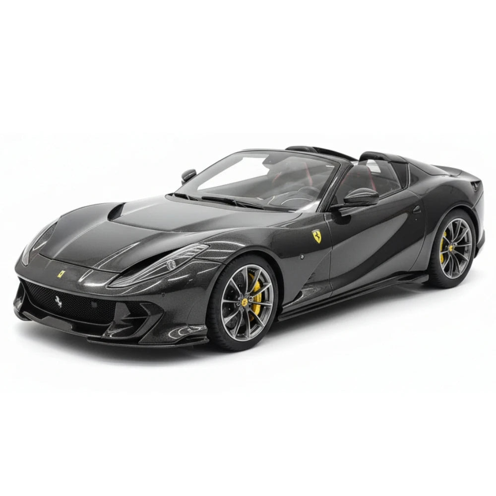 [MR Collection] 1:18 Ferrari 2022 812 Competizione Aperta nero modellino di auto resina
