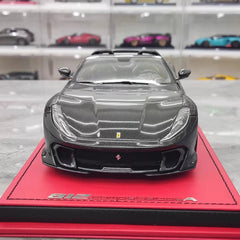 [MR Collection] 1:18 Ferrari 2022 812 Competizione Aperta nero modellino di auto resina