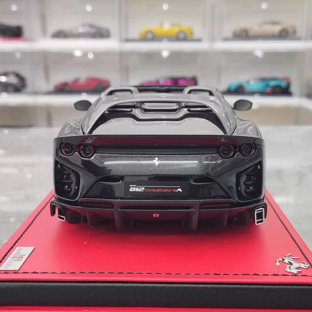 [MR Collection] 1:18 Ferrari 2022 812 Competizione Aperta nero modellino di auto resina