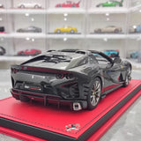 [MR Collection] 1:18 Ferrari 2022 812 Competizione Aperta Black Model Car Resin