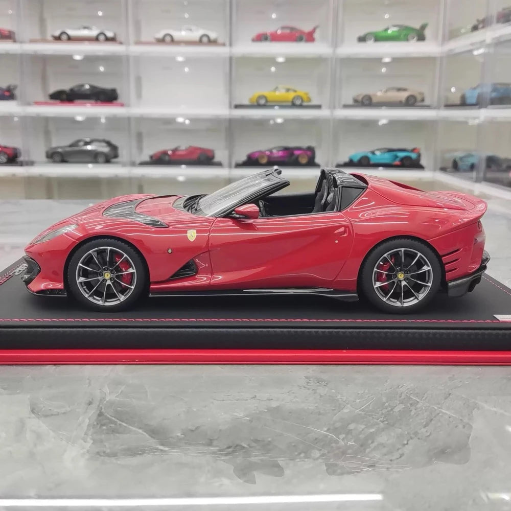 [MR collection] 1:18 Ferrari 2022 812 Competizione Aperta rouge voiture miniature Resin