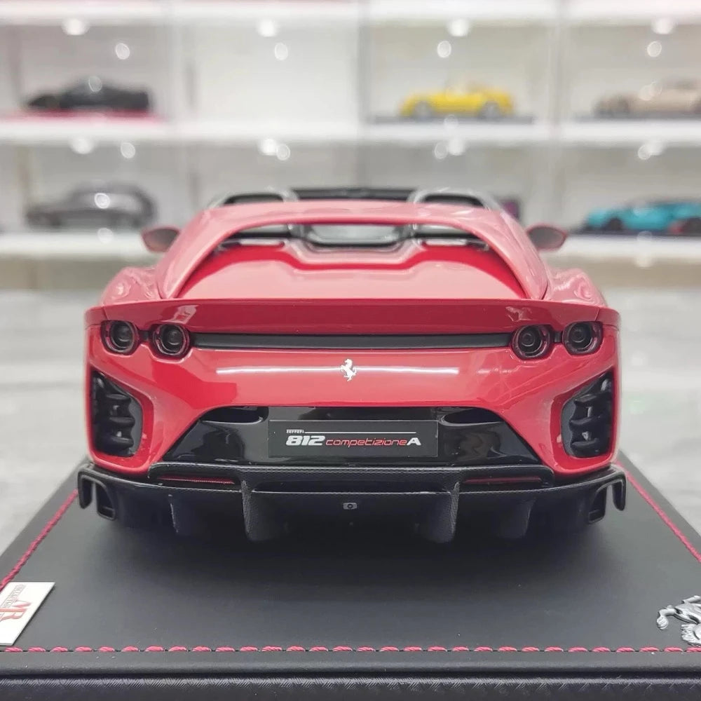 [MR collection] 1:18 Ferrari 2022 812 Competizione Aperta rouge voiture miniature Resin