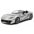 [MR Collection] 1:18 Ferrari 2022 812 Competizione Aperta Silver Model Car Resin