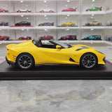 [MR Collection] 1:18 Ferrari 2022 812 Competizione Aperta Yellow Model Car Resin