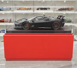 [MR Collection] 1:18 Ferrari 2023 SF90 XX Stradale Matte Black Model Car Resin