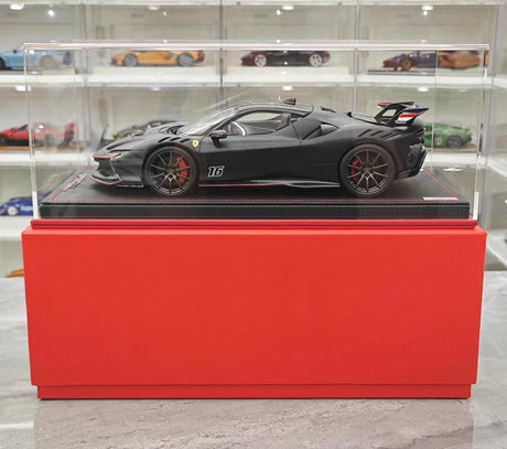 [MR Collection] 1:18 Ferrari 2023 SF90 XX Stradale mat zwart modelauto Hars