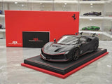 [MR Collection] 1:18 Ferrari 2023 SF90 XX Stradale Matte Black Model Car Resin