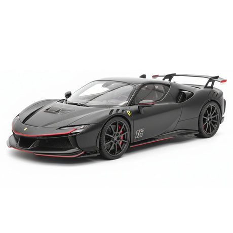 [MR Collection] 1:18 Ferrari 2023 SF90 XX Stradale mat zwart modelauto Hars