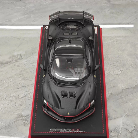 [MR Collection] 1:18 Ferrari 2023 SF90 XX Stradale mat zwart modelauto Hars