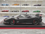 [MR Collection] 1:18 Ferrari 2023 SF90 XX Stradale Matte Black Model Car Resin