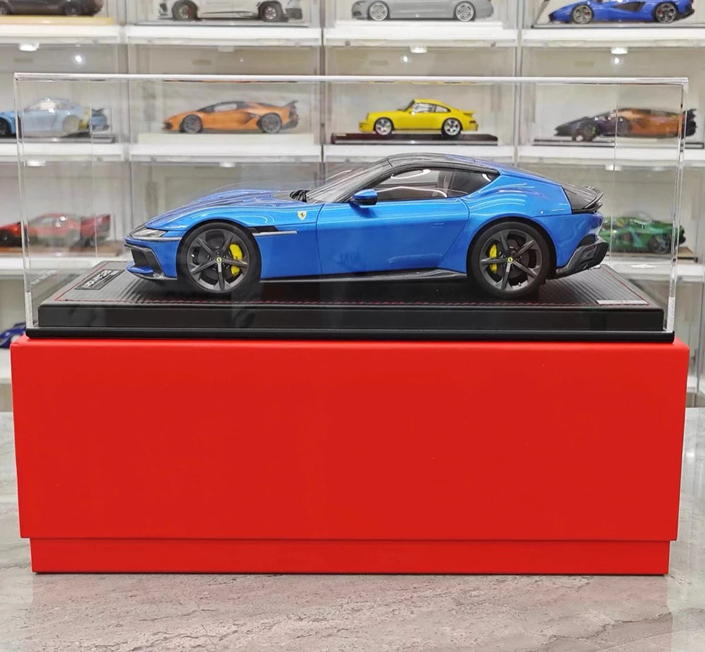 [MR Collection] 1:18 Ferrari 2024 12 Cilindri Blue Model Car Resin