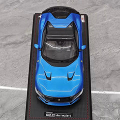 [MR Collection] 1:18 Ferrari 2024 12 Cilindri Blue Model Car Resin
