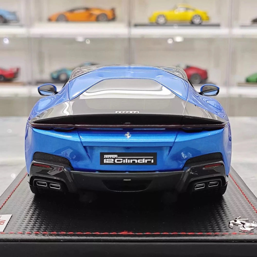 [MR Collection] 1:18 Ferrari 2024 12 Cilindri Blue Model Car Resin
