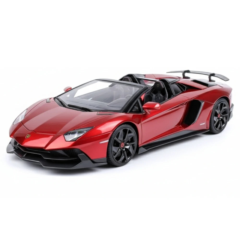 [MR Collection] 1:18 Lamborghini 2012 Aventador J rosso modellino di auto resina