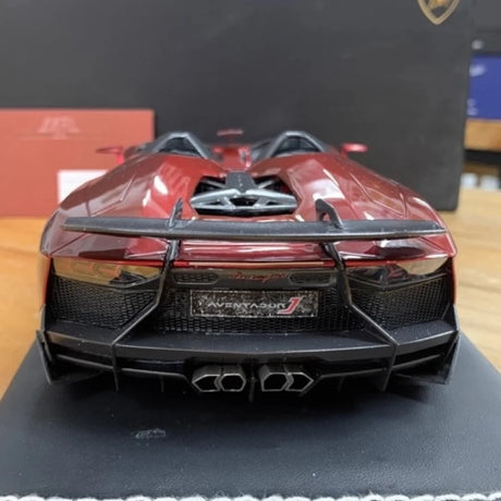 [MR collection] 1:18 Lamborghini 2012 Aventador J rouge voiture miniature Resin