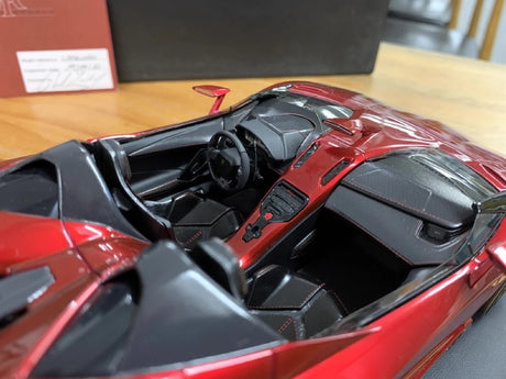 [MR collection] 1:18 Lamborghini 2012 Aventador J rouge voiture miniature Resin