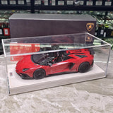 [MR Collection] 1:18 Lamborghini 2015 Aventador LP750-4 SV Roadster Red Model Car Resin