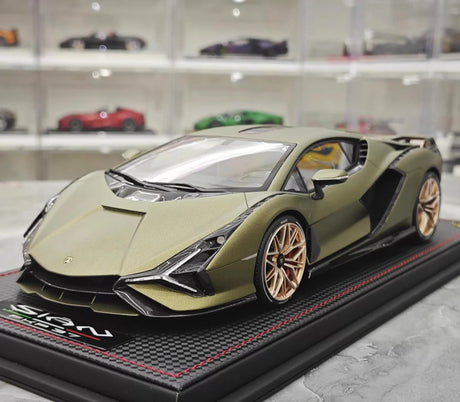 [MR collection] 1:18 Lamborghini 2019 Sian FKP 37 vert voiture miniature Resin