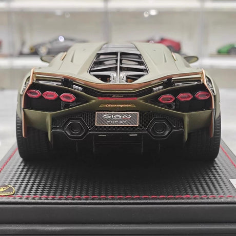 [MR collection] 1:18 Lamborghini 2019 Sian FKP 37 vert voiture miniature Resin