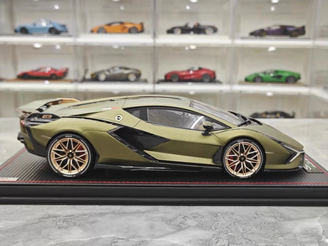 [MR collection] 1:18 Lamborghini 2019 Sian FKP 37 vert voiture miniature Resin