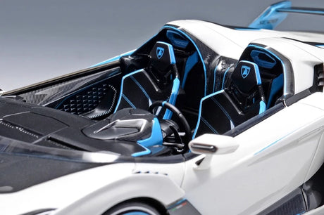 [MR collection] 1:18 Lamborghini 2020 SC20 blanc voiture miniature Resin