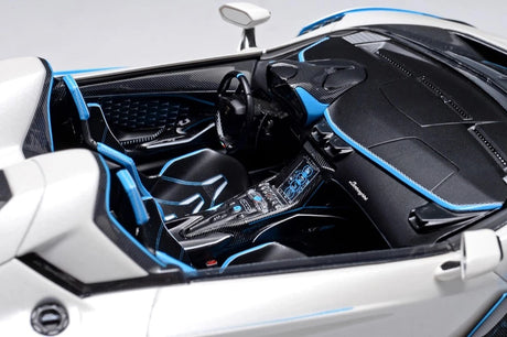 [MR collection] 1:18 Lamborghini 2020 SC20 blanc voiture miniature Resin