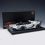 [MR Collection] 1:18 Lamborghini 2020 SC20 White Model Car Resin