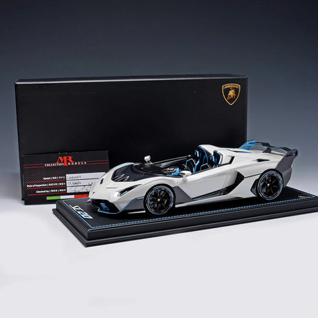 [MR collection] 1:18 Lamborghini 2020 SC20 blanc voiture miniature Resin