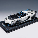 [MR Collection] 1:18 Lamborghini 2020 SC20 White Model Car Resin