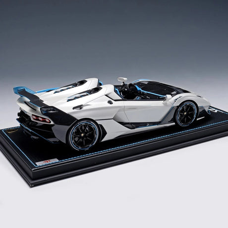 [MR collection] 1:18 Lamborghini 2020 SC20 blanc voiture miniature Resin